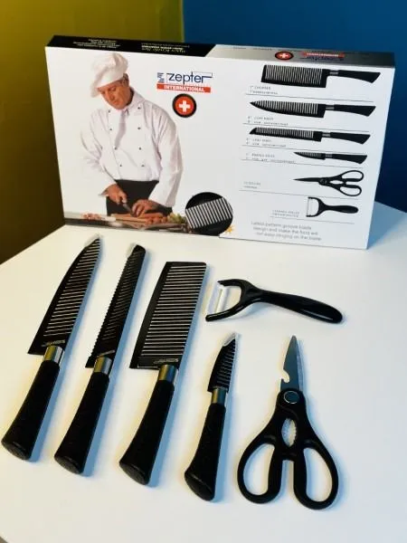 Zepter 6-Piece Professional Kitchen Knife Set